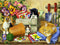300 Piece Puzzle for Adults, Linda Picken Little Bloomers Cat & Kittens, 24 x 18 Cute Jigsaw