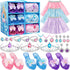 LJZJ Princess Dress Up Toys & Jewelry Boutique, Girls Role Play Gift