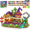 200PCS Magnetic Blocks with Light-Up Blocks - Magnetic Blocks for Kids Ages