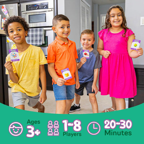 Indoor and Outdoor Scavenger Hunt for Kids Ages 4-8 - Active Games for Inside, Outside, and Camping