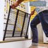 42W 23-42" 24 Ingenuity Doorway Series Dog and Baby Gate, Indoor Outdoor, Won't Rust or Fade, Plastic Panel, Fits