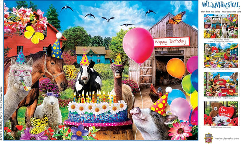 MasterPieces 1000 Piece Jigsaw Puzzle for Adults, Family, or Kids - Birthday Party - 19.25"x26.75"