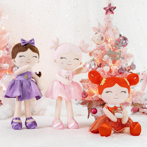 Baby Girl Gifts Plush Dolls, 17 inches Constellations Zodiac Doll Birthday Gift (Sagittarius)