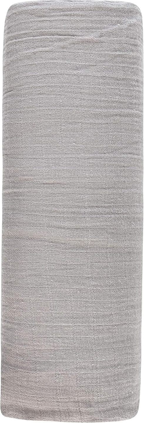Ely's & Co. Cotton Muslin Swaddle Blanket 1-Pack for Baby Boy or Girl, 100% Cotton Extra-Large (47” x 47”)
