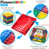 PicassoTiles Magnetic Brick Tiles STEM Building Block Set, Creative Magnetic Tiles Construction Toy Educational