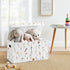 Sweet Jojo Designs Boho Floral Garden Flower Girl Collapsible Toy Storage Box Chest Organizer with Lid Baby Nursery Kid