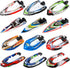 Nunkitoy Bath Toy,Wind Up Boat,12 Pack Assorted Bath Boat Toy,Yacht Speed Boat for