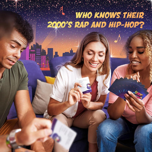 Lyric Legend - 2000's Hip-Hop and Rap Music Trivia Game - Perfect for 2000’s Trivia and Music Gifts