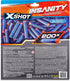 ZURU X-Shot Insanity 200 Dart Refill Pack, Compatible with X-Shot and Other Brands, Outdoor Blaster Toys