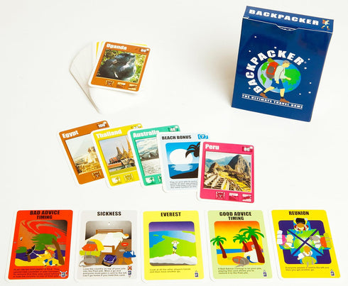 Backpacker - The Ultimate Travel Game - Fun Pocket Sized Card Game About Traveling