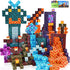 LionFuny Magnetic Blocks,100PCS Magnetic Building Blocks,Magnet Blocks Build 3D World Stacking Toys,STEM