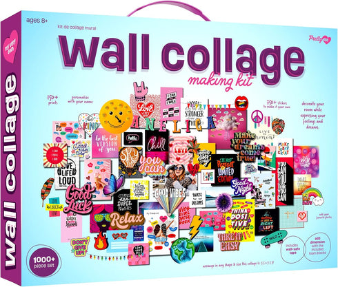 Pretty Me Wall Collage Kit for Teen & Tween Girls - Arts Craft Easter