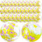 30 Pack 16 Inch Inflatable Globe Beach Ball Toys, PVC Earth Ball for Kids Swimming Pool Game