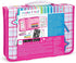 Set 50pc 6+ Make It Real: Creative Artist Suitcase Art - Zipper Binder Case, Gel Pens-Color Pencils-Acrylic