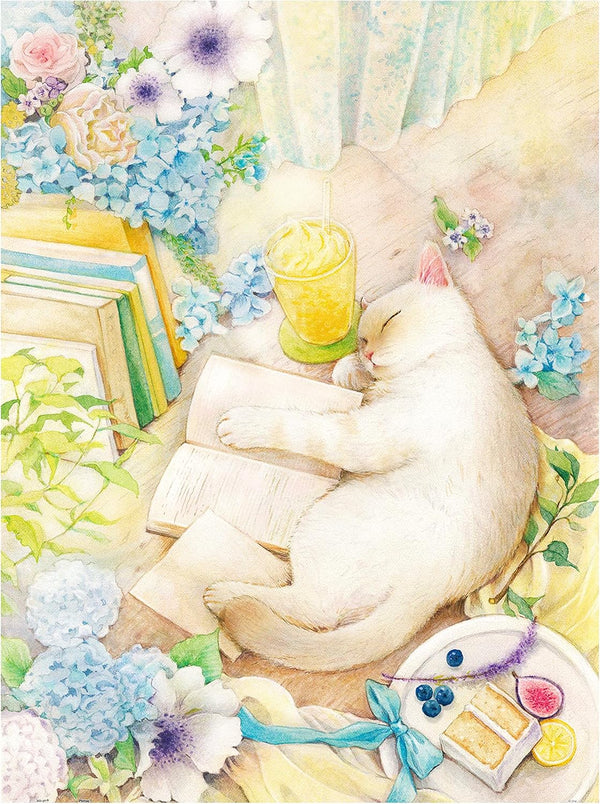 Pintoo Jigsaw Puzzles 1200 Piece for Adults - Jina - A Napping Cat Beautiful Plastic Puzzle for Home