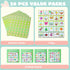 JOYIN 28 Players Easter Bingo Cards (5x5) for Easter Party Games, Kids School Classroom Gift