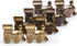 Yellow Mountain Imports Metal Die-Cast Mexican Train Domino Train Markers - Set