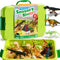JOVA Klever Kits Dinosaurs Sensory Bin Toys for Toddlers with Glow in