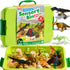JOVA Klever Kits Dinosaurs Sensory Bin Toys for Toddlers with Glow in