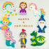 Set 7-12, 165 Set Craftorama Sewing Kit for Kids, Fun and Educational Fairytale Craft for Boys and Girls Age Sew Your