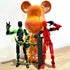 2 Packs T13 Action Figure Set: Dummy 13 3D Printed Action Figure Toy Gifts for Kids, Mechanical Doll for Boys Girls