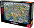 Anatolian Puzzle - 3000 Piece Jigsaw Puzzle, Wonderful World Map, 4923, Multicolor
