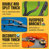 Atlasonix Slot Car Race Tracks Sets, Electric Race Car Track, Dual Electric Race Track for Girls & Boys Age 5+