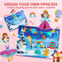 Klever Kits Foil Art Kit for Kids - Mess Free Coloring, Foil Foam Stickers, Creative Travel Toys, Birthday Gifts