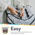 Nuby On The Go Toddler Portable Travel Chair: Adjustable Straps for Babies and Toddlers, Folds for Storage