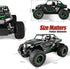 TB142 1:14 20 2WD BEZGAR Remote Control Car - Scale RC Cars, Km/h All-Terrains Electric Off-Road Vehicle Truck Crawler