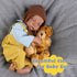 Reborn Baby Dolls Clothes for 17-22 Inch Boy, Perfectly Cute Baby Doll Accessories for Newborn Boy