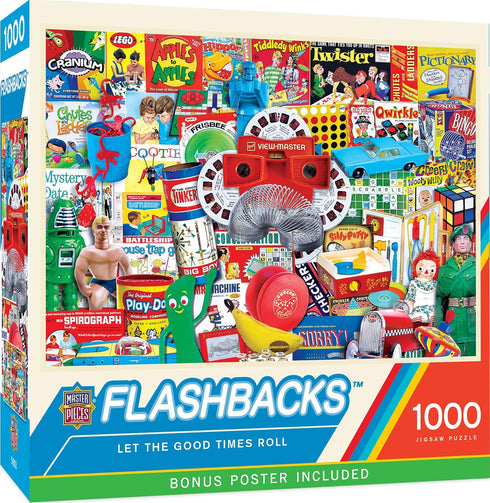 MasterPieces 1000 Piece Jigsaw Puzzle For Adults, Family, Or Youth - Let The Good Times Roll - 19.25"x26.75"