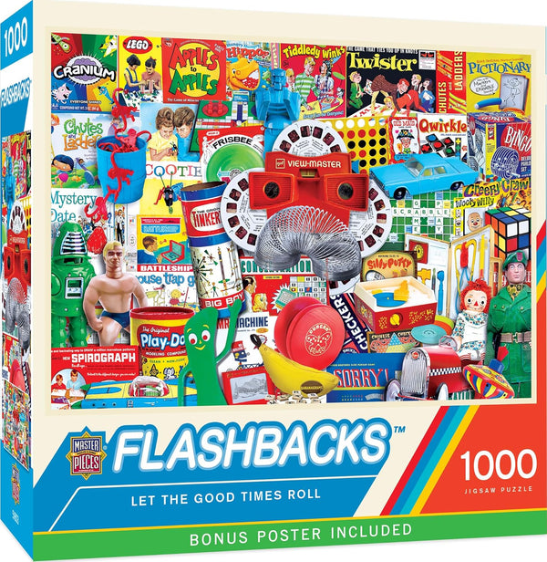 MasterPieces 1000 Piece Jigsaw Puzzle For Adults, Family, Or Youth - Let The Good Times Roll - 19.25"x26.75"