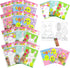 TINYMILLS Easter Coloring Books with Party Favors with 12 Books and 48