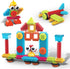 Picasso Toys 41pc Hedgehog Block Building Set - Construction Toy with IdeaBook, STEM Educational Kit