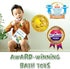 Mold Free Bath Toys for Babies and Toddlers, Non Squirting Car Bath Toys, BPA-Free, Safe Fun for 0-18 Months