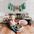 TUTOTU 1st Boy,1st Football Year Down Birthday High Chair Banner - Football First Birthday Decoration,High Chair First