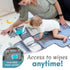 Kopi Baby Portable Diaper Changing Pad-Baby Diaper Changer Travel Bag with Wipes Pocket, Smart Design Portable Changing