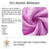 Cute Castle 16 Pack 9" 9", White+Pink+Purple+Frozen Ultra-Soft Baby Washcloths, - by Gentle on Sensitive Skin for Face