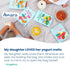 6 Amara Smoothie Melts - Mango Carrot - Baby Snacks Made With Fruits and Vegetables - Healthy Toddler Snacks For Your