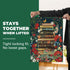 1000 BenBen Puzzles for Adults Pieces, Vintage Books and Wildflower Jigsaw Puzzle with Letters on Back, Challenging