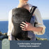 3-Position 8-33lb Backpack Dreambaby Inspire Baby Carrier Newborn to Toddler, Front & Style Infant Carrier, Breathable