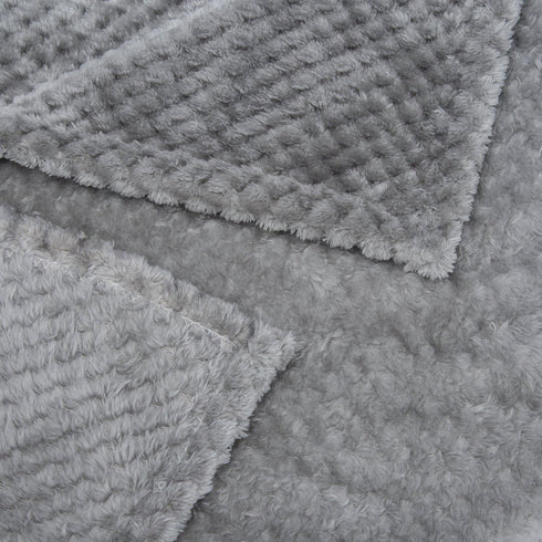 Fuzzy Blanket for Baby, Soft Warm Cozy Coral Fleece Toddler Receiving Blanket for Crib, Stroller, Travel, Decorative