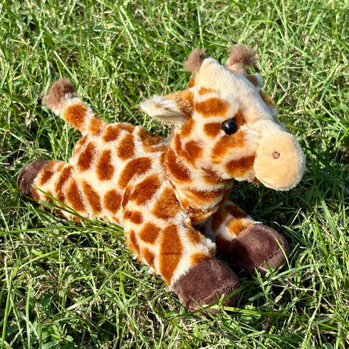 8 inches The Petting Zoo Giraffe Stuffed Animal Plushie, Gifts for Kids, Scoopz Wildlife Animals, Giraffe Plush Toy