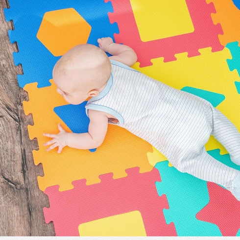 Kid's Puzzle Exercise Play Mat with EVA Foam Tiles
