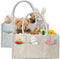HIPHOP PANDA 2-Pack Diaper Caddy Organizer - Newborn Essentials Baby Registry Must