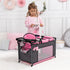 Bayer Design Dolls Multi Bed - Black, Pink, Hearts - Accessory Set for Dolls Up to 18"