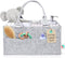 Felt Diaper Caddy - Extra Large Storage for Baby and Toddler Items