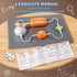 Circuit Kits for Kids Age 3-12 - 25PCS DIY Electronics Exploration Kit with 64 Projects for Boys and Girls