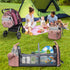 AHNTTGS Backpack Baby Diaper Bags with Changing Station, Large Capacity Diaper Bag for Moms Dads with USB Charging